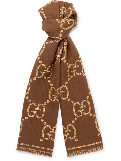 gucci intarsia scarf|Gucci scarf clearance.